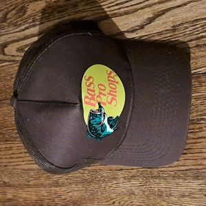 Bass pro shops adjustable mesh hat brown brand new